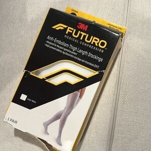 NWT 3M FUTURO Anti-Embolism Thigh High Length
Stockings - Medium Regular